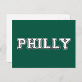 Carte Postale Philadelphie Pennsylvanie (Devant / Derrière)