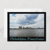 Carte Postale Philadelphie, Pennsylvanie (Devant / Derrière)