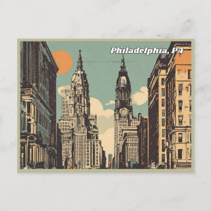 Carte Postale Philadelphie, Pennsylvanie