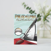 Carte Postale Philadelphie, Pennsylvanie "City of Brotherly Love (Debout devant)