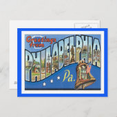 Carte Postale Philadelphie Pennsylvanie États-Unis (Devant / Derrière)