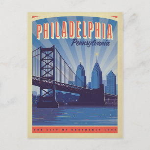 Carte Postale Philadelphie, Pennsylvanie   La Ville De Brotherly