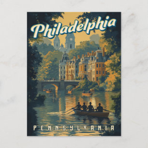 Carte Postale Philadelphie - Pennsylvanie Vintage