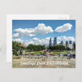 Carte Postale Philadelphie se sent (Devant / Derrière)