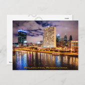 Carte Postale Philadelphie Skyline (Devant / Derrière)