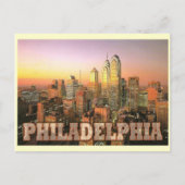 CARTE POSTALE PHILADELPHIE SKYLINE (Devant)