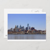 Carte postale Philadelphie Skyline (Devant / Derrière)