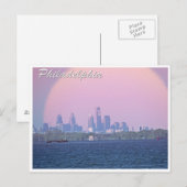 Carte Postale Philadelphie Skyline Du Comté De Bucks (Devant / Derrière)