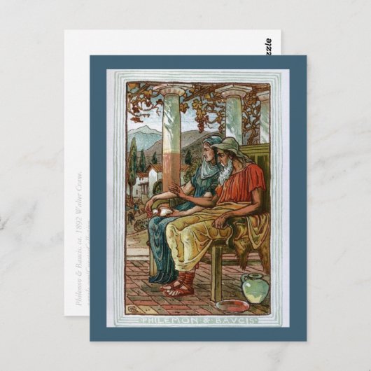 Carte Postale Philemon & Baucis (Devant / Derrière)