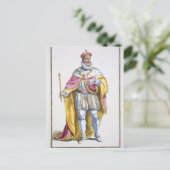 Carte Postale Philippe II (1527-98) Roi d'Espagne de 'Receuil de (Debout devant)