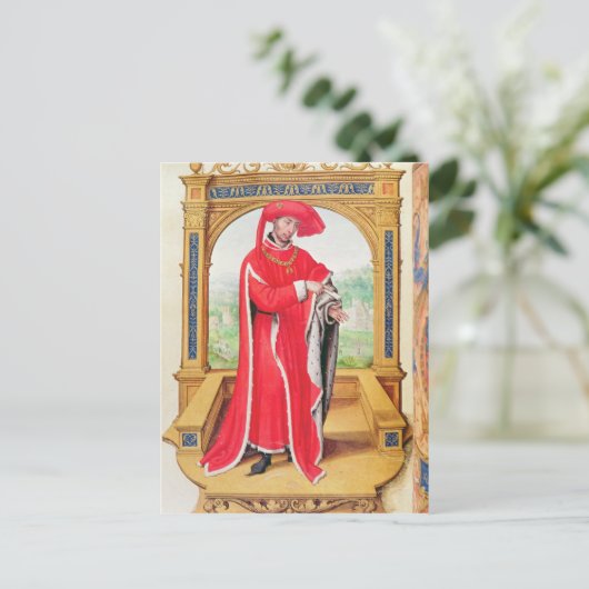 Carte Postale Philippe le Bon Duc de Bourgogne (Debout devant)