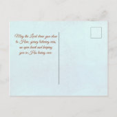 Carte Postale Philippiens 1:2-3 Grace et Paix à vous Écriture (Dos)