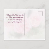 Carte Postale Philippiens 1:2 grâce et paix pour vous, Écriture (Dos)