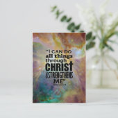 Carte Postale Philippiens 4:13 (Debout devant)