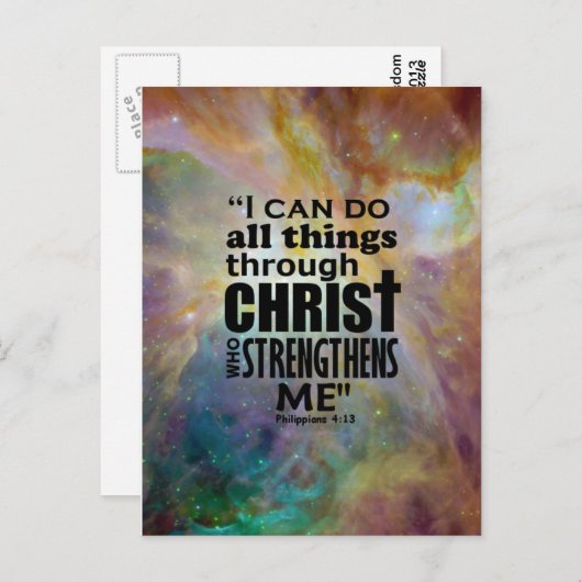 Carte Postale Philippiens 4:13 (Devant / Derrière)