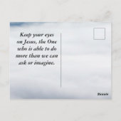 Carte Postale Philippiens 4:13 Toutes les choses par la Bible du (Dos)