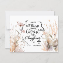 Philippiens 4:13 Toutes les choses par la Bible du