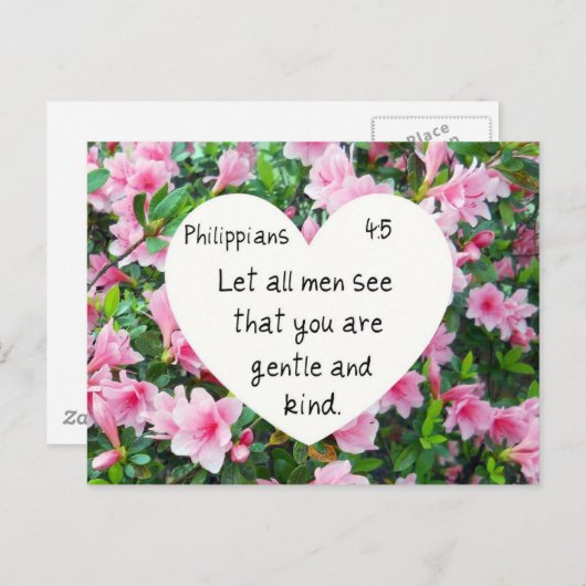 Carte Postale Philippiens 4:5 (Devant / Derrière)