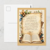 Carte Postale Philippiens 4:6-7 Bible chrétienne Verse Art (Devant / Derrière)