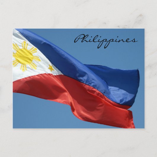 Carte Postale philippine (Devant)