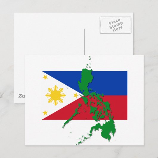 Carte Postale Philippine (Devant / Derrière)
