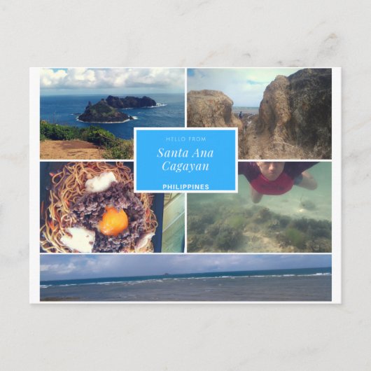 Carte postale philippine Père Noël Ana, Cagayan #0 (Devant)