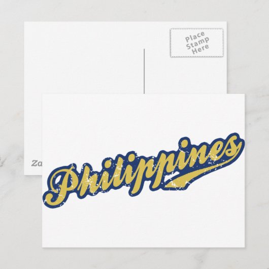 Carte Postale Philippines (Devant / Derrière)