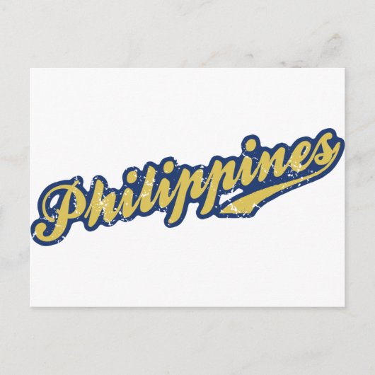 Carte Postale Philippines (Devant)