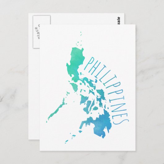 Carte Postale Philippines (Devant / Derrière)