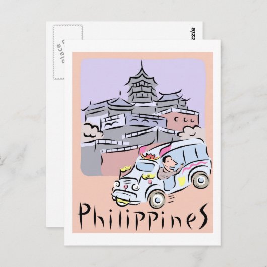Carte Postale Philippines (Devant / Derrière)