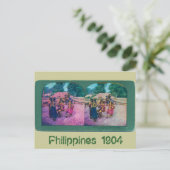 Carte Postale Philippines 1904 (Debout devant)