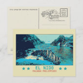 Carte Postale Philippines, El Nido Palawan merveille de la natur (Devant / Derrière)