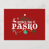 Carte Postale Philippines Noël - Diwa ng Pasko (Devant)
