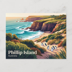 Carte Postale Phillip Island Australie