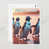 Carte Postale Phillip Island Australie (Devant / Derrière)