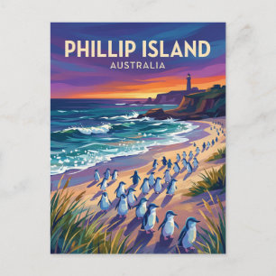 Carte Postale Phillip Island Australie