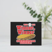 Carte Postale Philly Winner Cheesesteak Dinner (Debout devant)