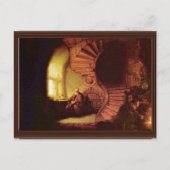 Carte Postale Philosophe En Méditation. Par Rembrandt Van Rijn (Devant)