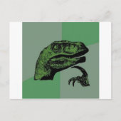 Carte Postale Philosoraptor (Devant)