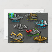 Carte postale "Phins" (Devant / Derrière)