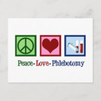 Phlebotomiste Peace Love Bureau de la phlébotomie