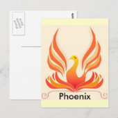 Carte Postale Phoenix (Devant / Derrière)