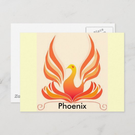 Carte Postale Phoenix (Devant / Derrière)