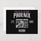 Carte Postale Phoenix (Devant / Derrière)