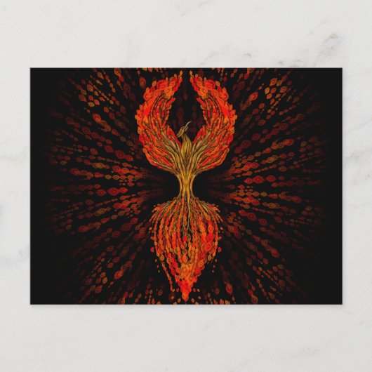 Carte Postale Phoenix Arbre de Vie (Devant)