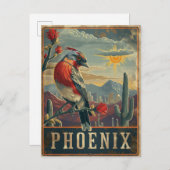 Carte Postale Phoenix, Arizona (Devant / Derrière)