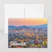 Carte Postale Phoenix, Arizona, États-Unis (Devant / Derrière)