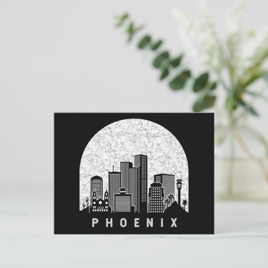 Carte Postale Phoenix Arizona Skyline (Debout devant)