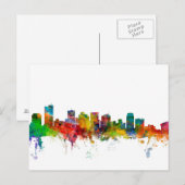 Carte Postale Phoenix Arizona Skyline (Devant / Derrière)