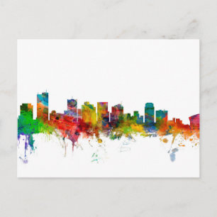 Carte Postale Phoenix Arizona Skyline